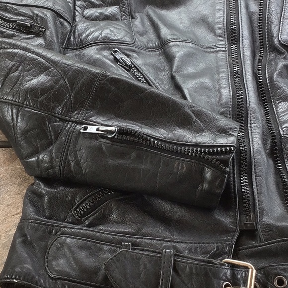 Harley Davidson Hein Gericke black leather jacket - Picture 3 of 16